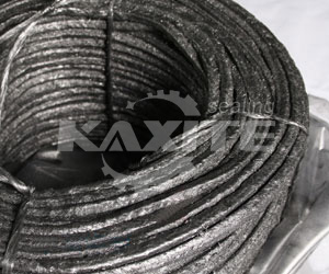 Cotton Fibre Braided Packing With Graphite Oil